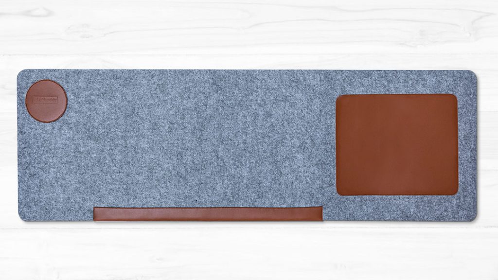 Desk Mat XL – Grå Brun
